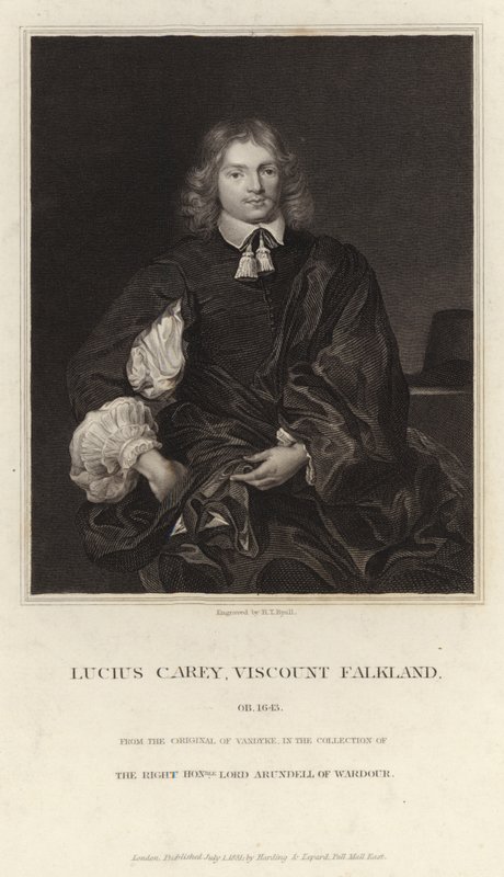 Lucius Carey, vikomt Falkland, ob 1643 od Anthony van Dyck