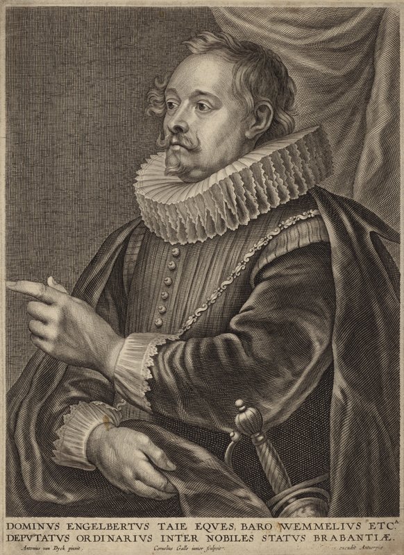Portrét Engelberta Taye od Anthony van Dyck