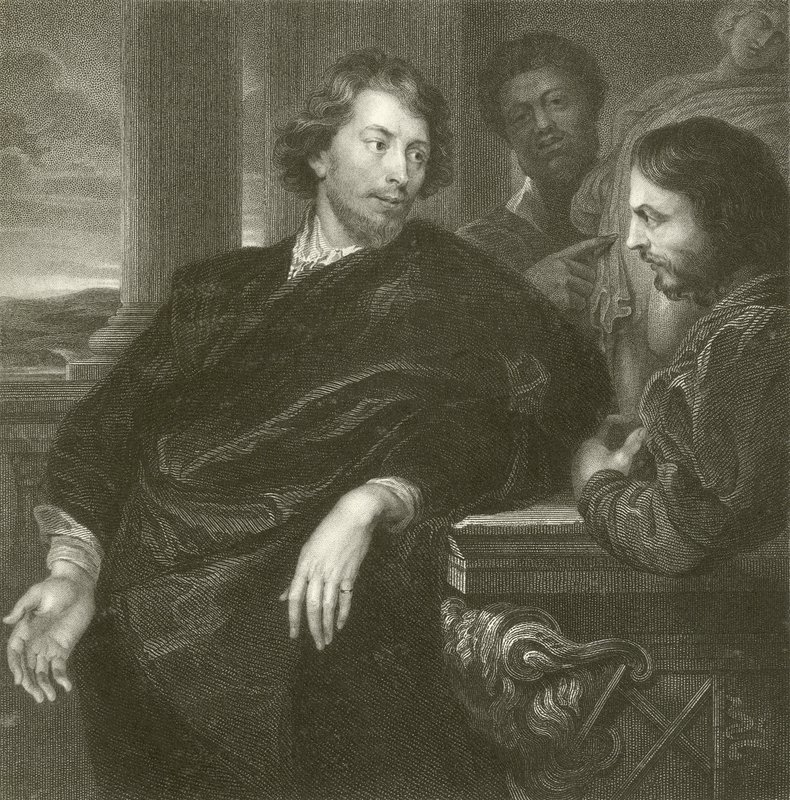 Portrét Rubense od Anthony van Dyck