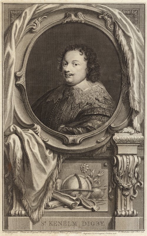 Portrét sira Kenelma Digbyho od Anthony van Dyck
