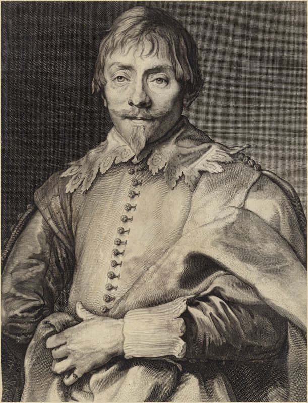 Portrét Willema Hondiuse od Anthony van Dyck