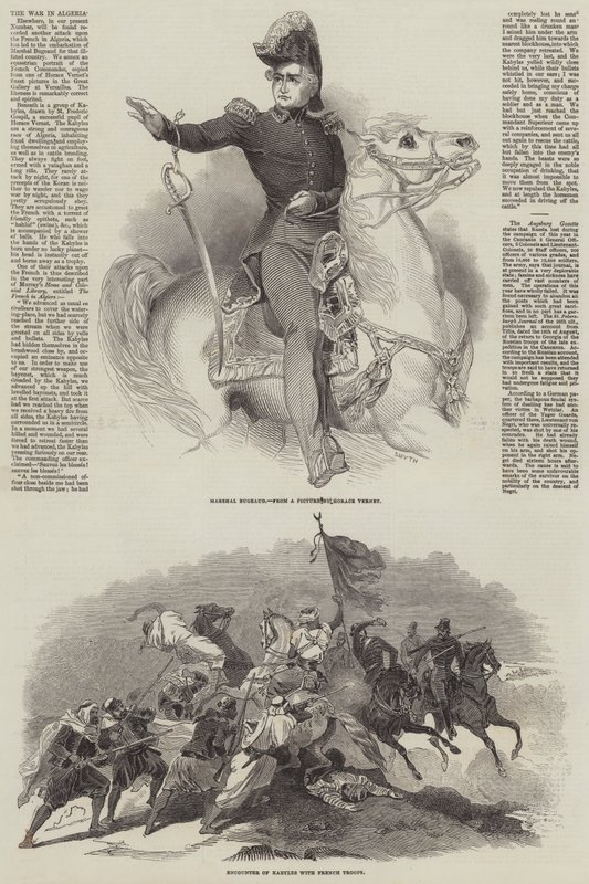 Válka v Alžírsku od Antoine Charles Horace Vernet