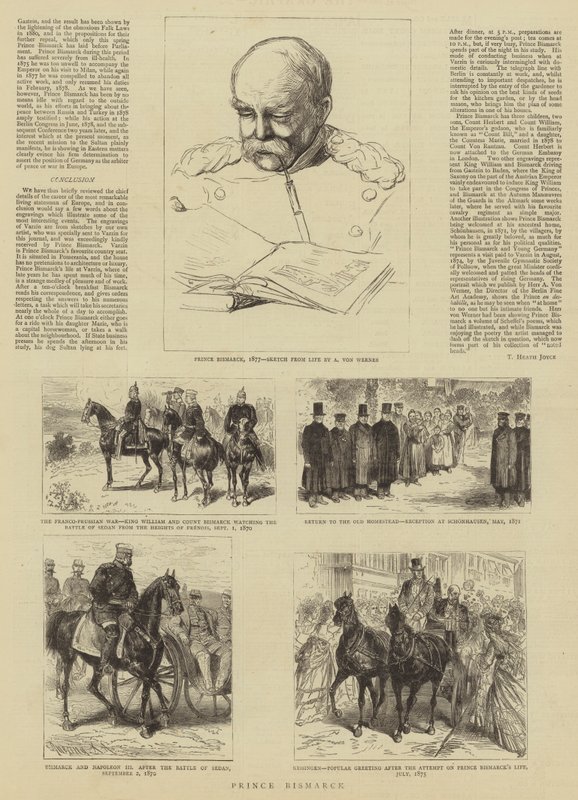 princ Bismarck od Anton Alexander von Werner