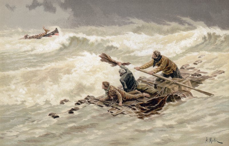 Ztroskotaný a zachráněný od Antony Paul Emile Morlon