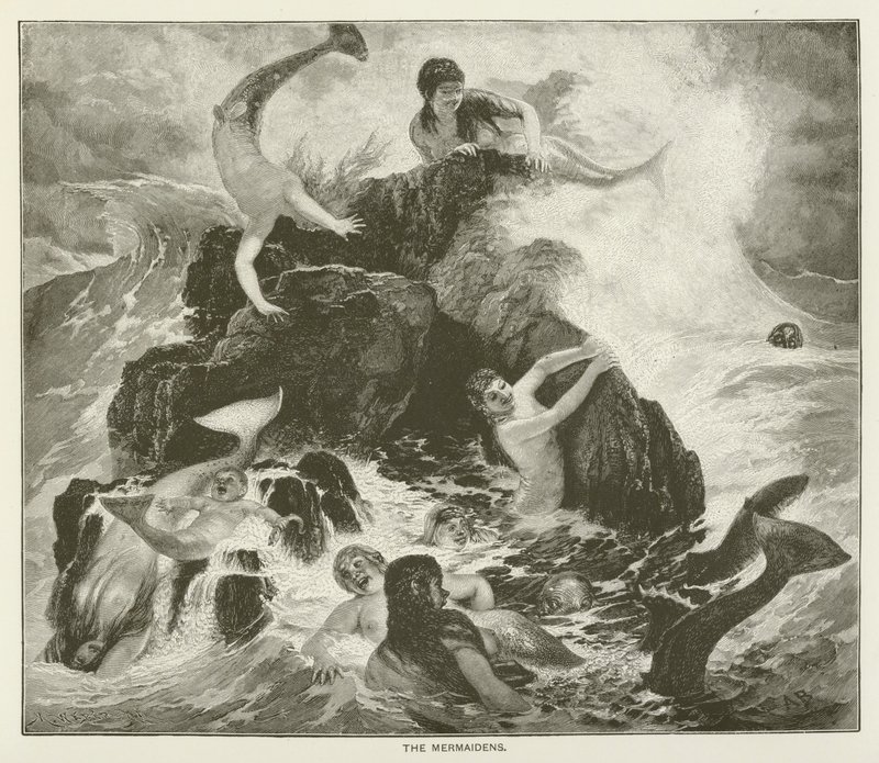 Mořské panny od Arnold Böcklin