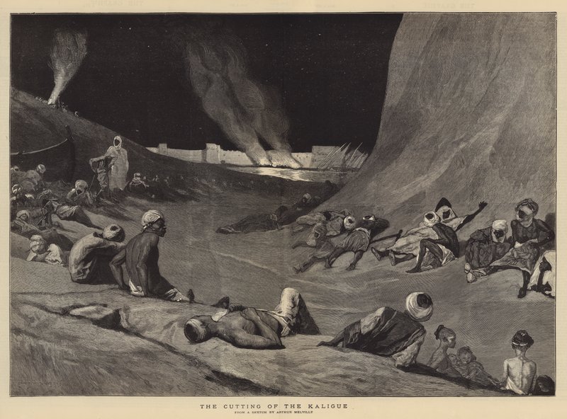 Řezání Kaligue od Arthur Melville