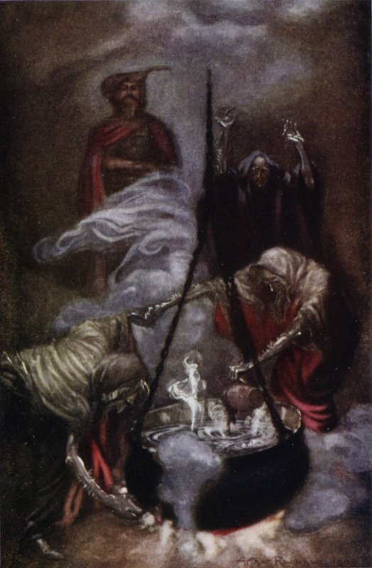 Macbeth od Arthur Rackham