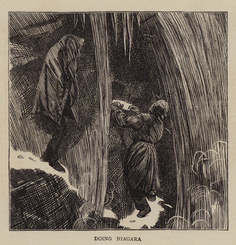Dělat Niagaru od Arthur Boyd Houghton