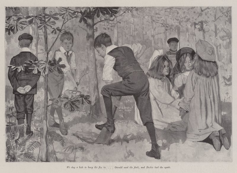 Lov na lišku, E Nesbit od Arthur Herbert Buckland