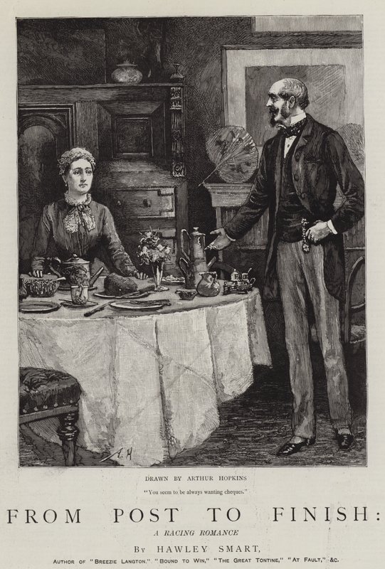 Od pošty do cíle, závodní romance od Arthur Hopkins
