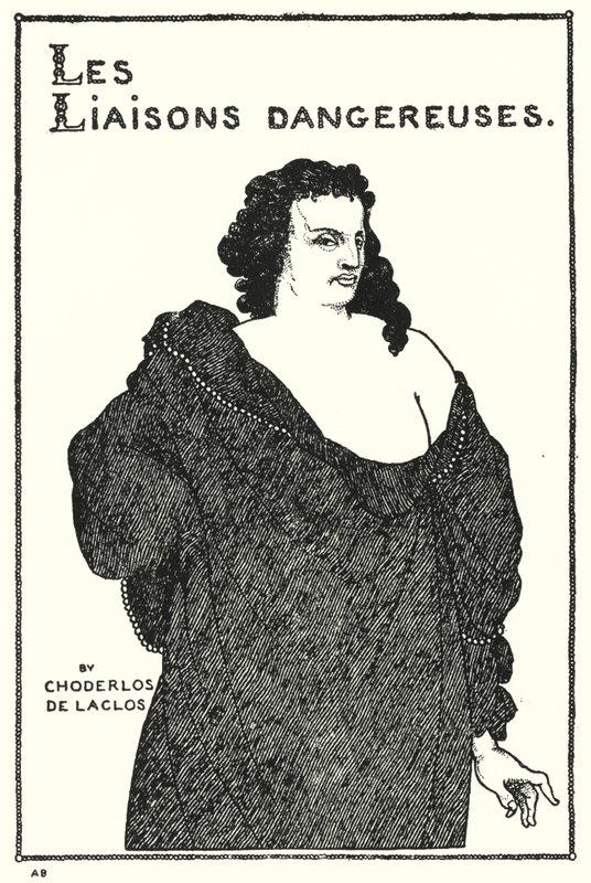 hrabě Valmont od Aubrey Beardsley