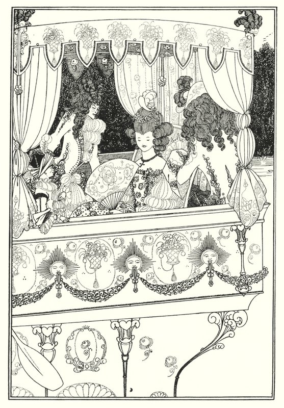 Člun od Aubrey Beardsley