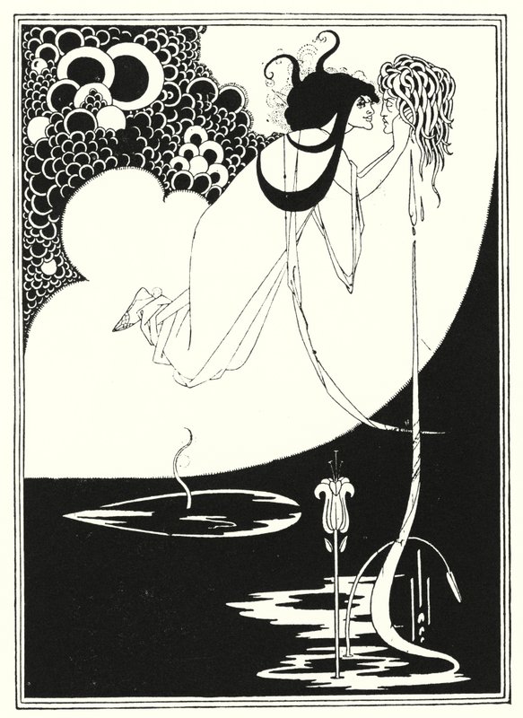 The Climax (rytina) od Aubrey (after) Beardsley