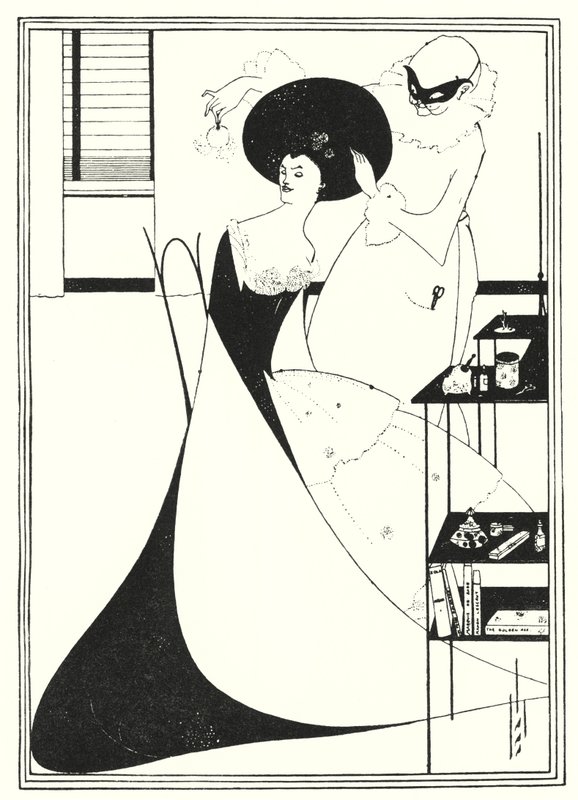 The Toilette of Salome (rytina) od Aubrey (after) Beardsley