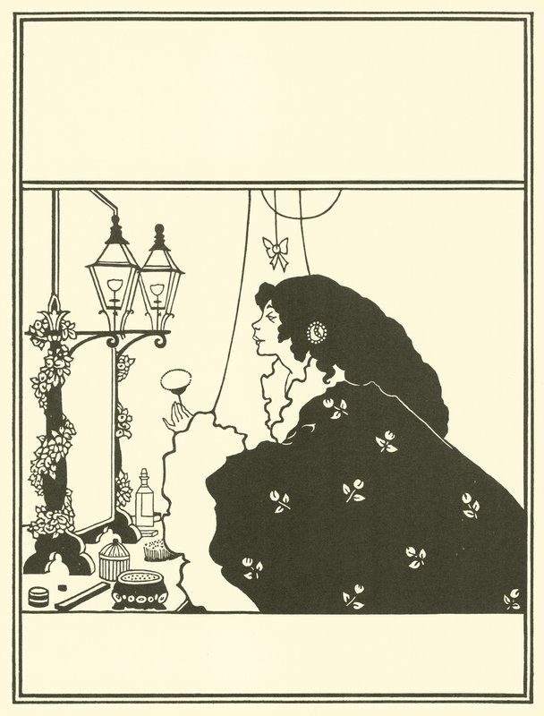 Obálka, Žlutá Kniha od Aubrey Beardsley