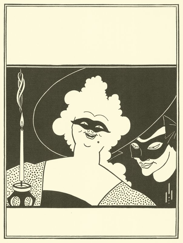 Design obálky, Žlutá kniha od Aubrey Beardsley