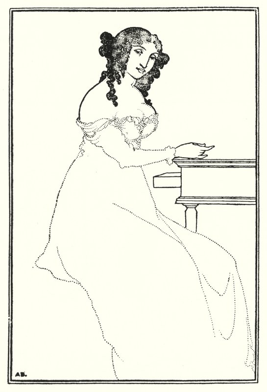 Frontispis od Aubrey Beardsley