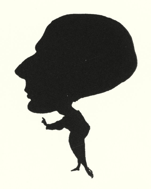 Silueta Aubrey Beardsley od Aubrey Beardsley