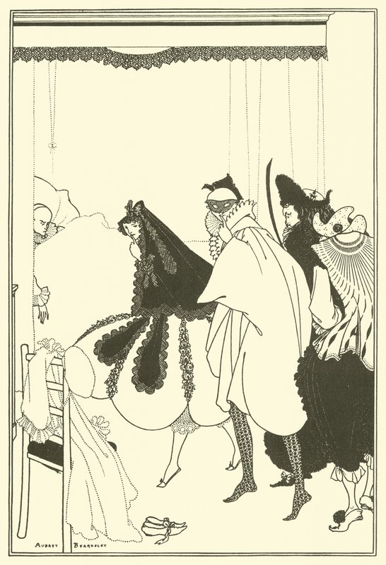 Smrt Pierrota od Aubrey Beardsley
