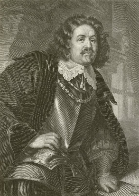 Octavio Piccolomini (rytina) od August Friedrich Pecht