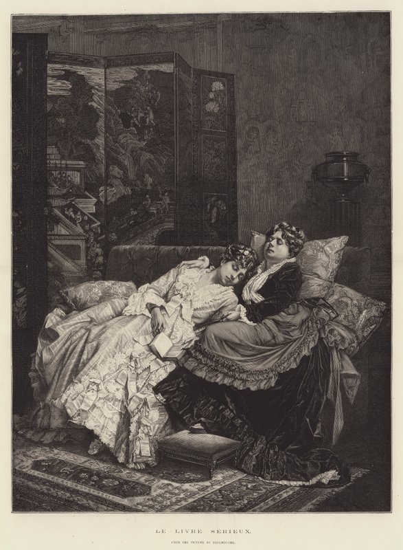 Vážná kniha od Auguste Toulmouche