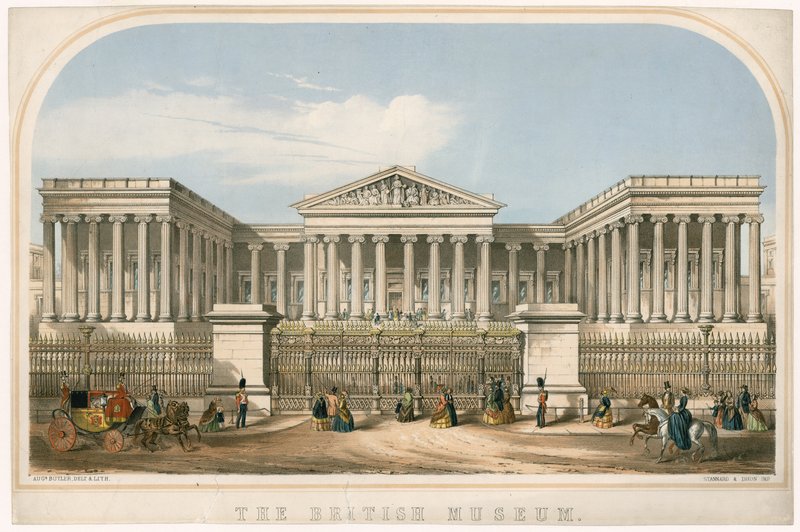 Britské muzeum od Augustus Butler
