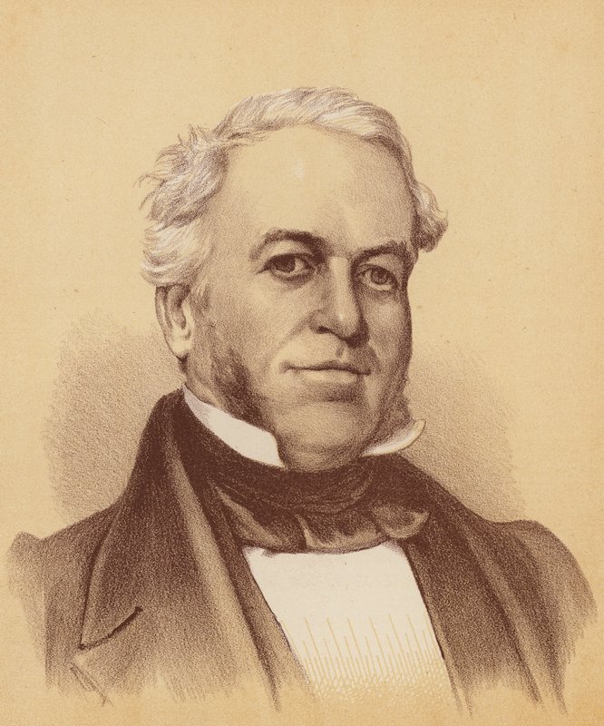 Henry Dangar, Esquire (barevná litografie) od Australian School