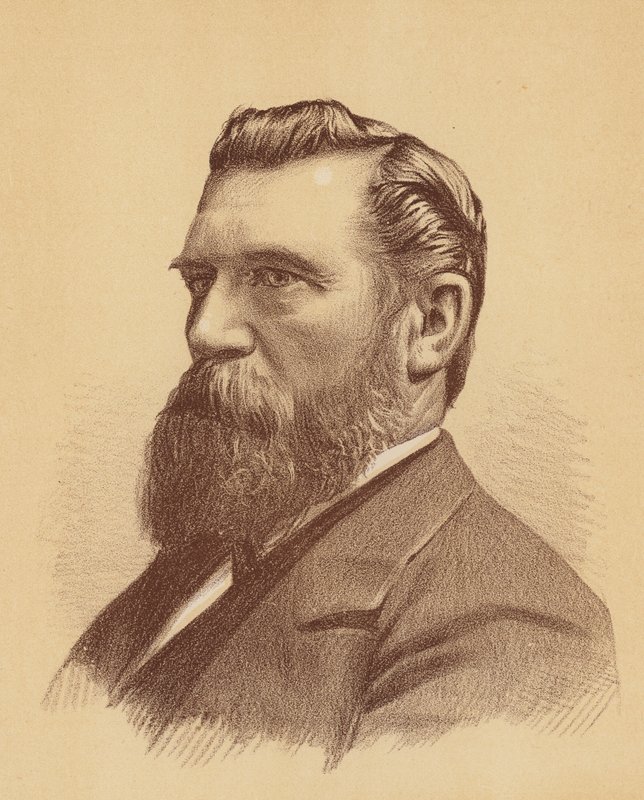 James Rutherford, Esquire (barevná litografie) od Australian School