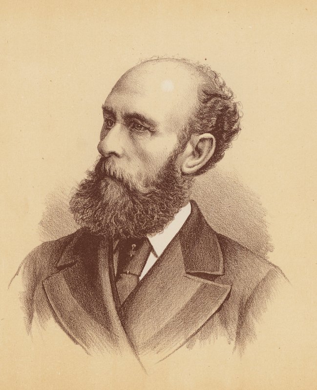 Ctihodný John Frazer (barevná litografie) od Australian School