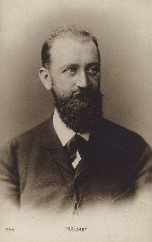 Portrét Carla Millockera od Austrian Photographer