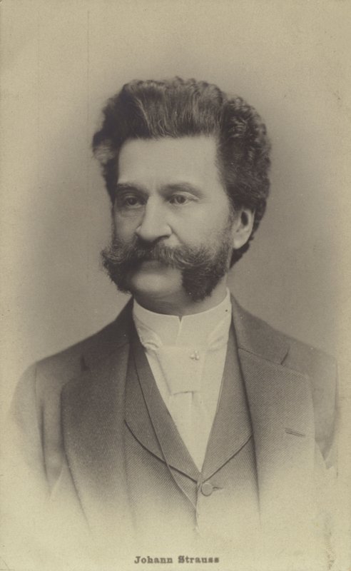 Portrét Johanna Strausse II od Austrian Photographer