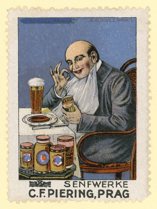 C F Pieringova hořčice, Praha od Austrian School