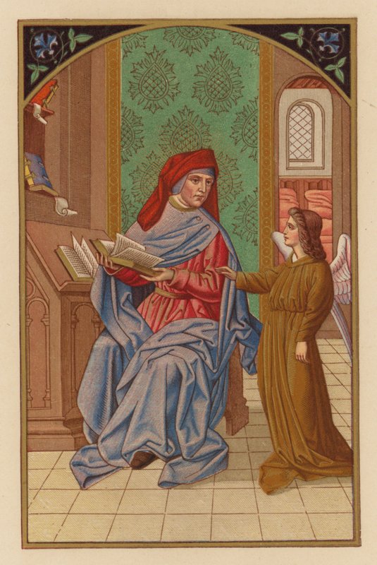 Matthaeus, Evang (chromolit) od Austrian School