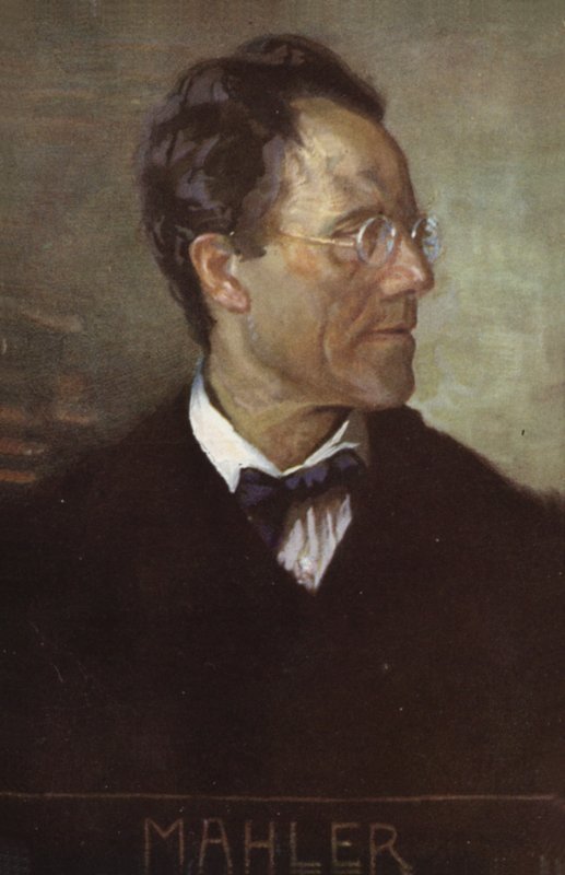 Portrét Gustava Mahlera od Austrian School