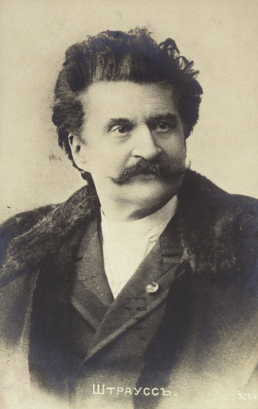 Portrét Johanna Strausse II od Austrian School