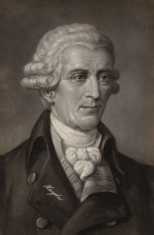 Portrét Josepha Haydna od Austrian School
