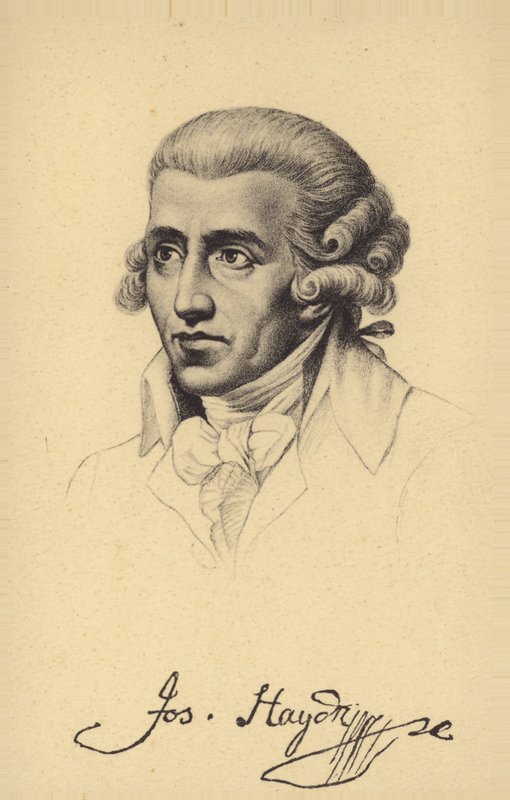 Portrét Josepha Haydna od Austrian School
