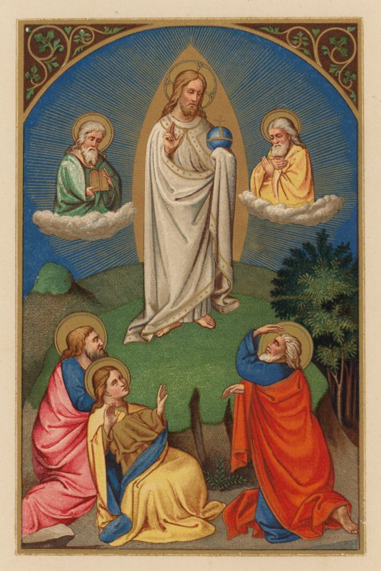 Transfiguratio D N J Chr (chromolitho) od Austrian School