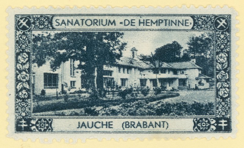 Sanatorium De Hemptinne, Jauche, Brabant, Belgie od Belgian School