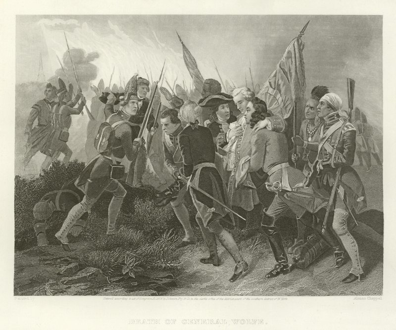 Smrt generála Wolfa od Benjamin West