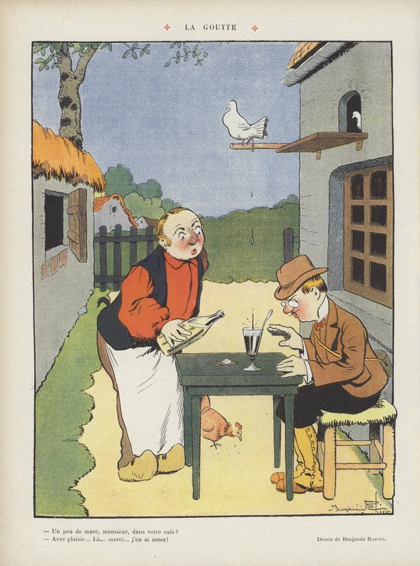Ilustrace pro Le Rire od Benjamin Rabier