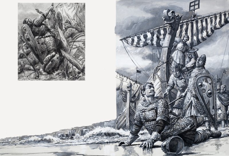 Rozhodující bitvy: William Falls at Hastings od C.L. Doughty