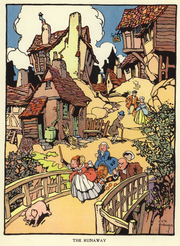 Prasátko na útěku (barva lito) od C. E. B. Bernard