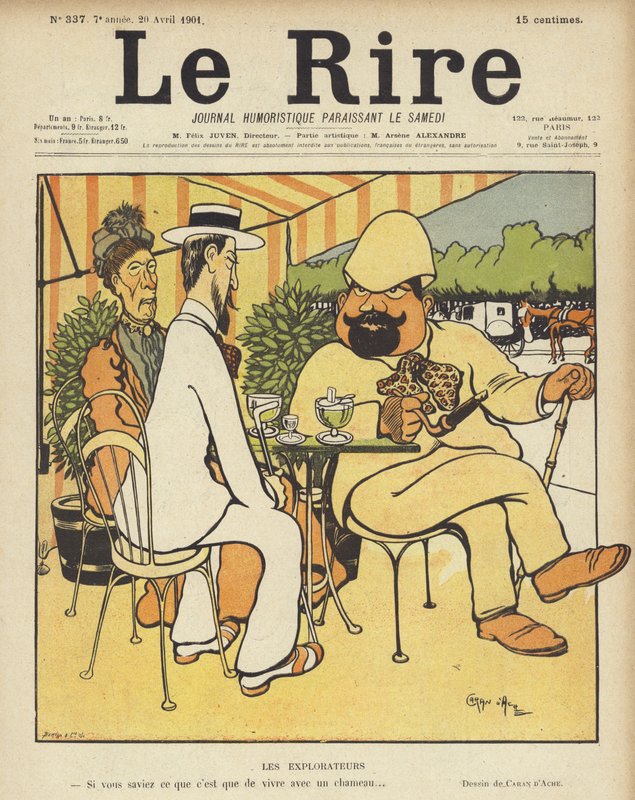 Ilustrace pro Le Rire od Caran d Ache