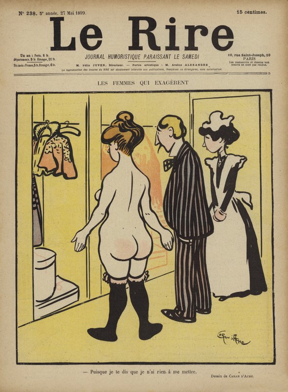 Ilustrace pro Le Rire od Caran d Ache