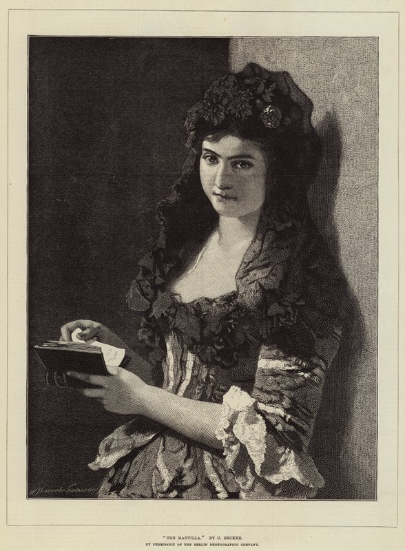 Mantilla od Carl Ludwig Friedrich Becker