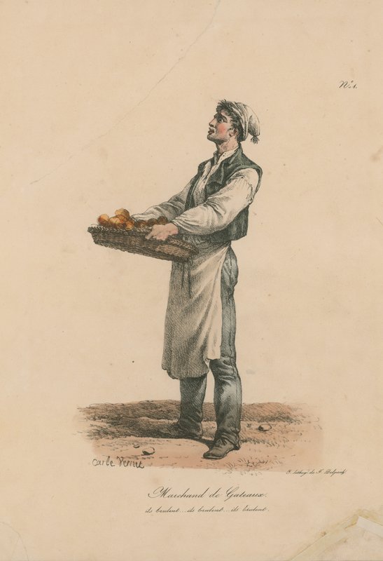Prodejce dortů od Carle Vernet
