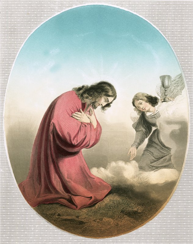 Anděl zjevující se Kristu od Carlo Dolci