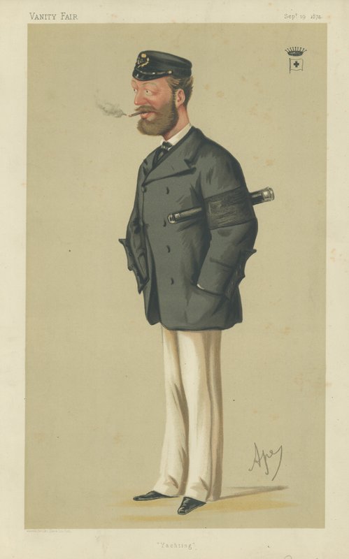 hrabě Edward Batthyany od Carlo Pellegrini