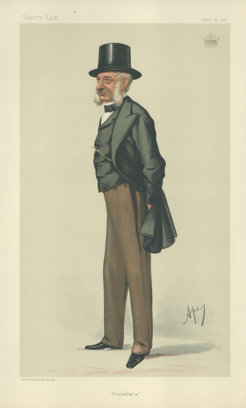 Generál Lucan, hrabě z Lucanu od Carlo Pellegrini